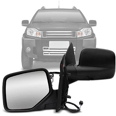 Retrovisor externo da ecosport ford de 2003 a 2009 elétrico lado esquerdo cod  17429