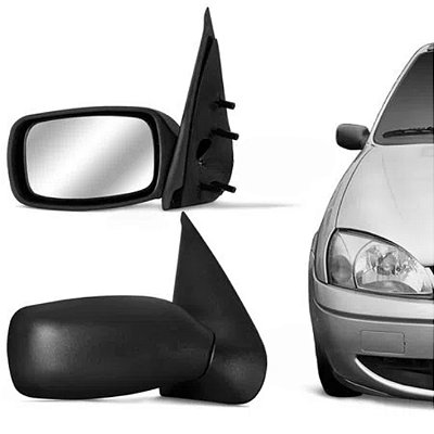Retrovisor externo do fiesta de 1996 a 2001 fixo lado direito cod rx3336 445369