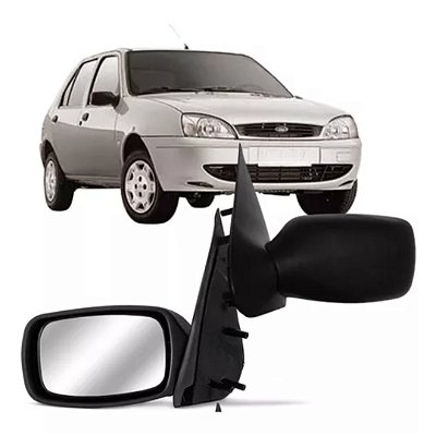 Retrovisor externo fiesta 1996 a 2001 fixo lado esquerdo cod rx3337