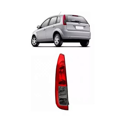 Lanterna traseira do fiesta hatch ford de 2008 até 2014 lado esquerdo fume jcv cod 204732 390216