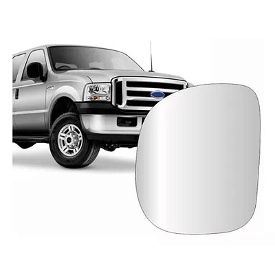 Lente retrovisor f250 ford lado esquerdo blawer cod 3012e 58036
