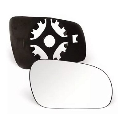 Lente retrovisor fox volkswagen 2004 a 2009 com base lado direito spj cod eb261 784439