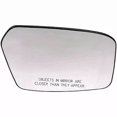 Lente retrovisor fusion ford 2006 a 2010 prata lado direito refix cod 1468