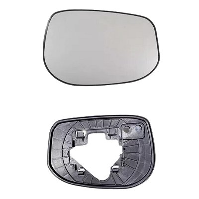 Lente retrovisor honda fit 2009 a 2014 lado direito com base refix cod gb0002