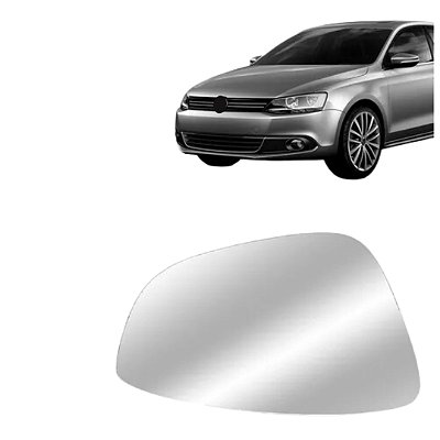 Lente retrovisor jetta volkswagen 2011 em diante sem base metalizado lado esquerdo blawer cod 117e 1113371