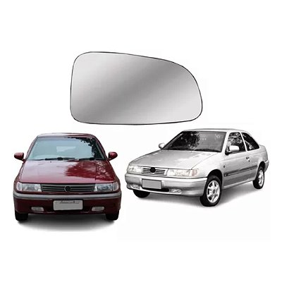 Lente retrovisor logus pointer volkswagen 1993 em diante lado esquerdo blawer cod 104e
