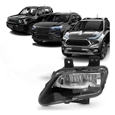 Farol auxiliar do pulse e toro fiat e renegade jeep de 2022 a 2024 cod 32028