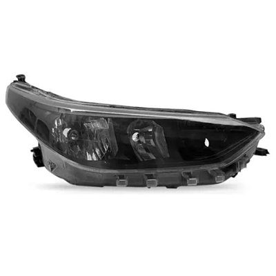 Farol do yaris toyota de 2018 a 2022 do lado esquerdo máscara negra cod 29077