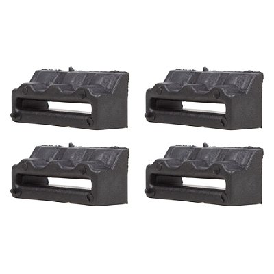 Batente da tampa de caçamba da chevrolet montana de 2003 a 2022 4 peças cod 011 1708105