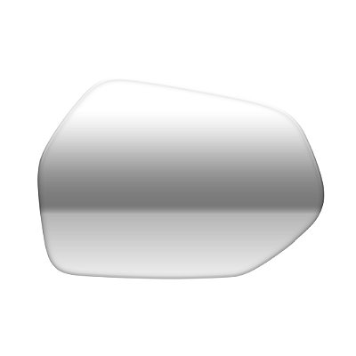 Lente do retrovisor do corolla toyota de 2020 a 2021 lado direito sem base refix cod 45223502 1320587