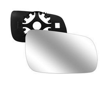 Lente do retrovisor do gol parati quantum santana saveiro volkswagen de 2000 a 2005 do lado direito com base espelhada cod 7008 725321