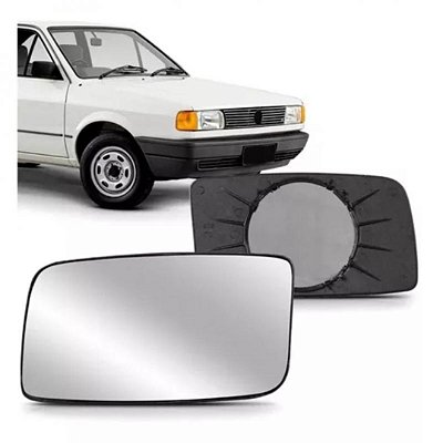 Lente retrovisor com base do gol volkswagen de 1988 a 1992 lado direito cod 7002 726860