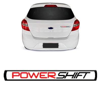 Emblema do ford de 2014 em diante de escrita powershifth cod 16014 1092623