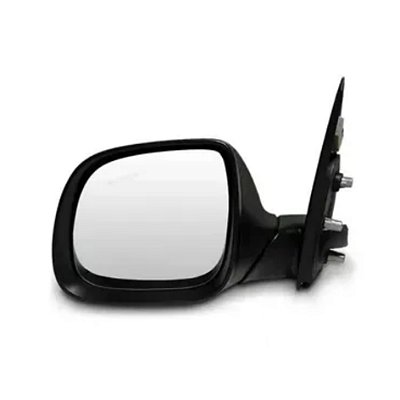 Retrovisor externo amarok volkswagen 2010 a 2016 fixo na cor preta lado esquerdo cod 28969
