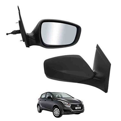 Retrovisor do hb20 hyundai de 2020 em diante com controle lado direito cod 31452