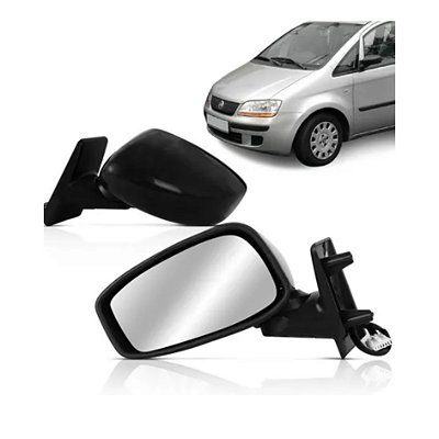 Retrovisor externo eletrico ideia fiat de 2005 a 2010 lado esquerdo cod rx471