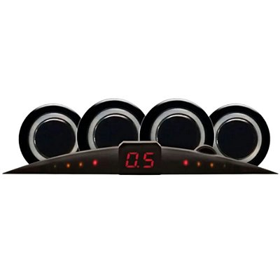 Sensor estacionamento 4 pontos traseiros universais preto positron cod ps2201 94661