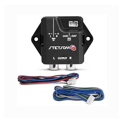 Conversor rca e cd com remoto stetsom cod 000650 st6000