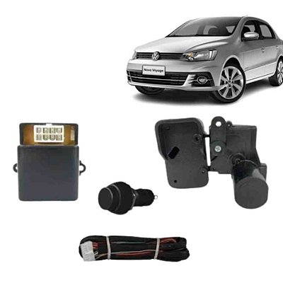 Kit de abertura do porta malas do voyage g7 volkswagem com botão original apmv tragial cod 9309