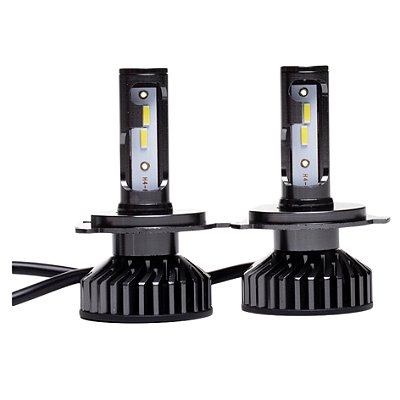 Kit de lâmpada led h1 de 12v 48w 6200k e 5000 lúmens premium com canceller uppertech cod 104294