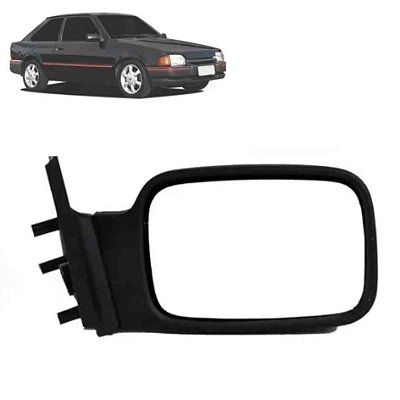 Retrovisor do escort verona hobby ford de 1987 a 1993 externo lado direito sem controle cod rx3306