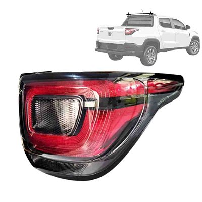 Lanterna da strada fiat de 2020 a 2024 traseira lado direito sem led cod 33710
