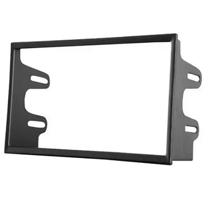 Moldura de painel do fiesta ford de 2005 a 2011 radio 2din de cor preta cod 4051 1760022