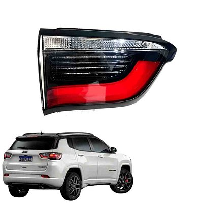 Lanterna traseira do compass jeep do porta malas lado esquerdo com led cod 28931