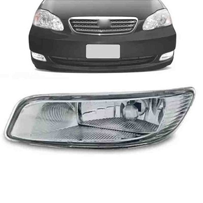 Farol auxiliar de milha corolla toyota 2006 a 2008 fielder toyota 2008 a 2009 lado esquerdo cod 17151