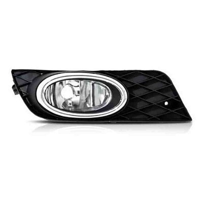 Farol auxiliar de milha do civic honda de 2013 em diante lado esquerdo cromado cod 26051