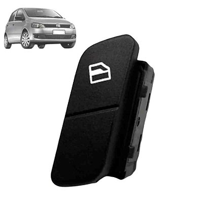 Interruptor de vidro fox crossfox spacefox volkswagen 2005 a 2009 simples com 4 pinos cod 810883