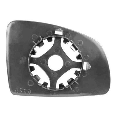 Base da lente do retrovisor do celta prisma meriva de 2007 a 2012 lado esquerdo cod 272134011