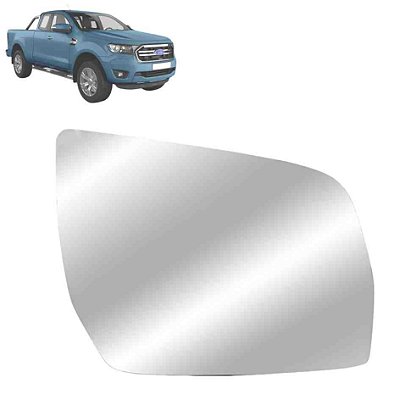Refil lente de retrovisor da ranger ford de 2013 a 2022 lado esquerdo convexo blawer cod 322e