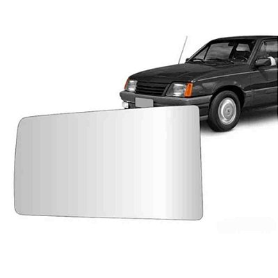 Refil lente de retrovisor do monza diplomarta chevrolet de 1985 a 1993 lado direito fase 2 sem base refix flabeg cod 1070 1550200