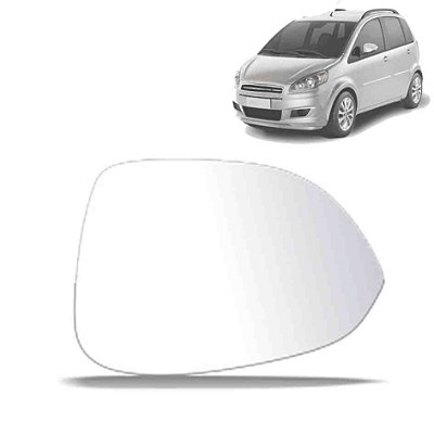 Refil lente de retrovisor do idea fiat de 2011 em diante lado esquerdo convexo refix flabeg cod 1845 0685839