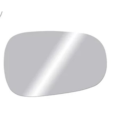 Lente de retrovisor do clio renault de 2002 a 2014 lado esquerdo sem base cod 1245