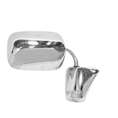 Retrovisor externo da pick up f1000 f100 c10 c20 d20 chevrolet lado esquerdo cromado cod cc6108