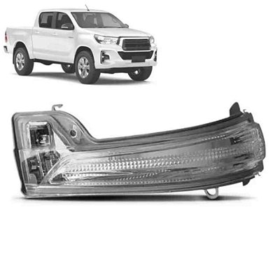 Pisca do retrovisor da hilux toyota de 2016 a 2021 lado esquerdo cod 28303