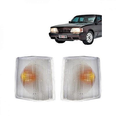 Lanterna opala chevrolet de 1988 a 1992 lado direito dianteira cristal modelo cibie