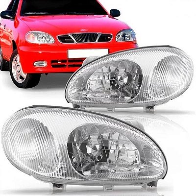 Farol lanos daewoo de 1997 a 2002 lado esquerdo