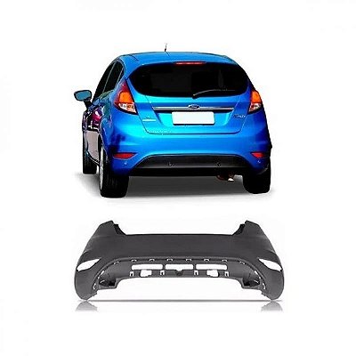 Para choque fiesta new ford de 2013 a 2019 traseiro hatch