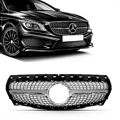 Grade do radiador cla 200 e cla 180 mercedes benz de 2014 a 2016 diamante