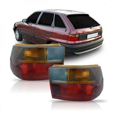 Lanterna astra chevrolet de 1993 a 1997 traseira lado esquerdo fumê