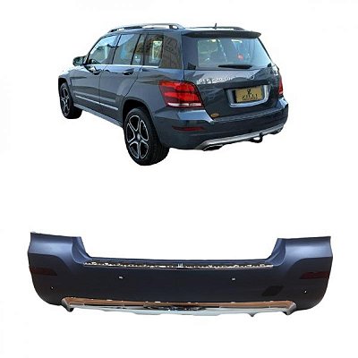 Para choque glk 220 mercedes benz de 2013 a 2016 traseiro completo