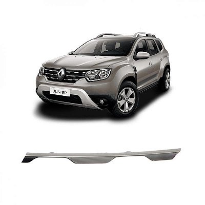 Moldura inferior para choque da grade do radiador duster renault de 2021 a 2025 inferior lado esquerdo cromado