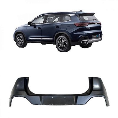 Para choque tiggo 8 chery de 2021 a 2025 traseiro superior