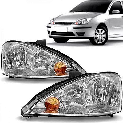 Farol focus ford de 2004 a 2008 lado direito elétrico sem motor