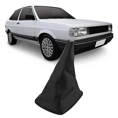 Coifa de câmbio gol volkswagen de 1987 a 1999 preta com encaixe pequeno