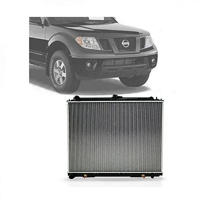 Radiador frontier nissan de 2008 a 2016 diesel com câmbio automático ou manual