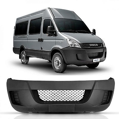 Para choque daily iveco de 2014 a 2020 dianteiro com grade colmeia